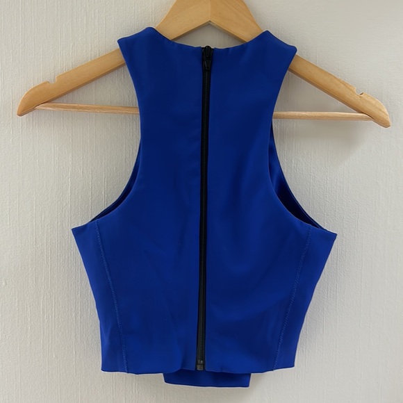 Alexander Wang cropped top with zip back - Picture 3 of 7